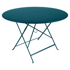 Fermob-Bistro-tafel-D117cm-blue-acapulco
