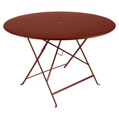 Fermob-Bistro-tafel-D117cm-ocre-rouge