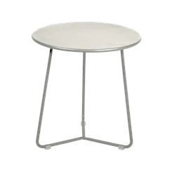 Fermob-Cocotte-tabouret-bas-table-gris-argile