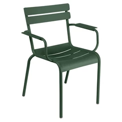 Fermob-Luxembourg-stoel-met-armleuning-vert-cedre