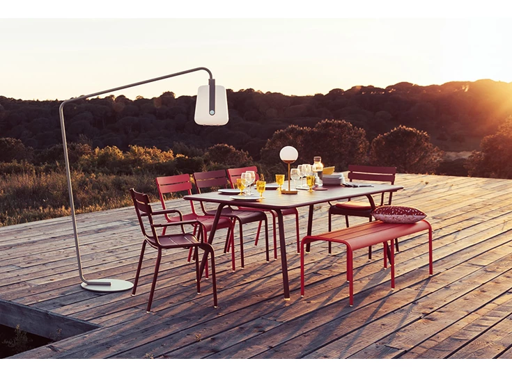 Fermob-Luxembourg-tafel-207x100cm-reglisse