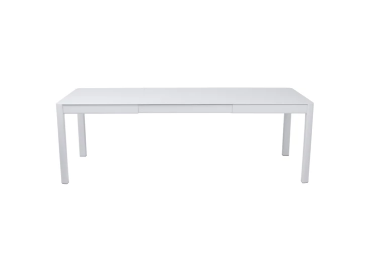 Fermob-Ribambelle-tafel-met-2-verlengstukken-149234-x-100cm-blanc-coton-wit
