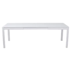Fermob-Ribambelle-tafel-met-2-verlengstukken-149234-x-100cm-blanc-coton-wit