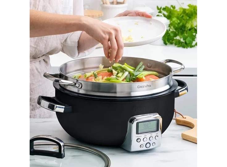 Greenpan-stoominzet-voor-omni-cooker-D30cm