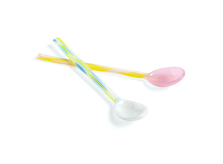 Hay-Glass-Spoons-lepel-L15cm-set-van-2-lichtroze-wit