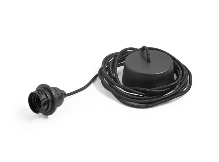 Hay-kabelset-voor-hanglamp-Arcs-en-Bonbon-L400cm-zwart