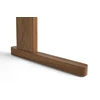 Hay-Passerelle-desk-140x65x74cm-frame-lacquered-walnut-incl-zwarte-crossbar-top-water-based-lacquere