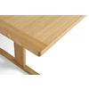 Hay-Passerelle-tafel-200x90x74cm-lacquered-oak-incl-zwarte-crossbar
