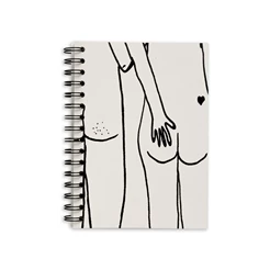 Helen-B-wire-o-notebook-A5-naked-couple-back