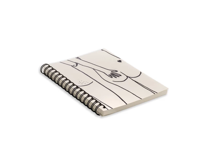 Helen-B-wire-o-notebook-A5-naked-couple-back