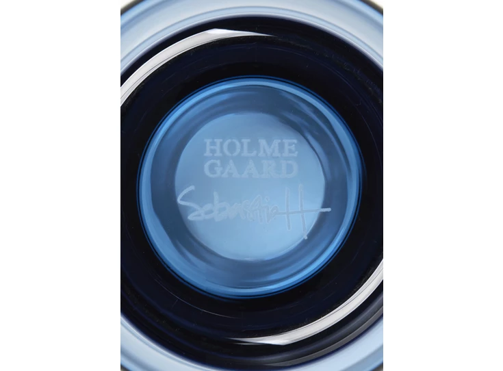 Holmegaard-Arc-vaas-H15cm-donkerblauw