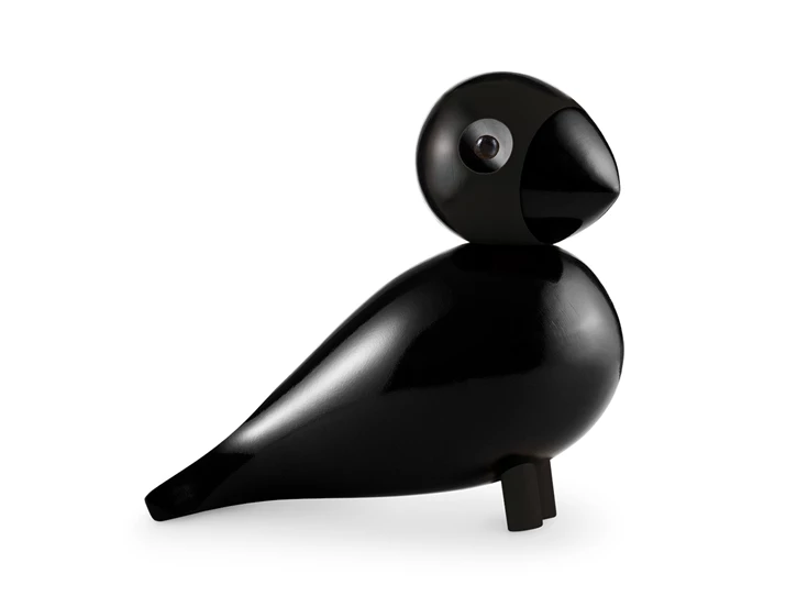 K-Bojesen-songbird-Ravn-large-205x21x105cm-zwart