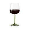 Kahler-Hammershoi-rode-wijn-glas-set-van-2-groene-voet