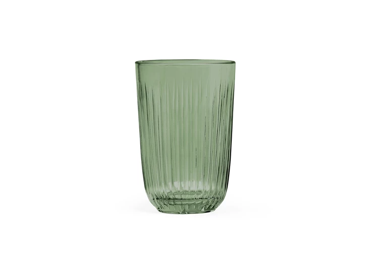 Kahler-Hammershoi-waterglas-set-van-4-groen