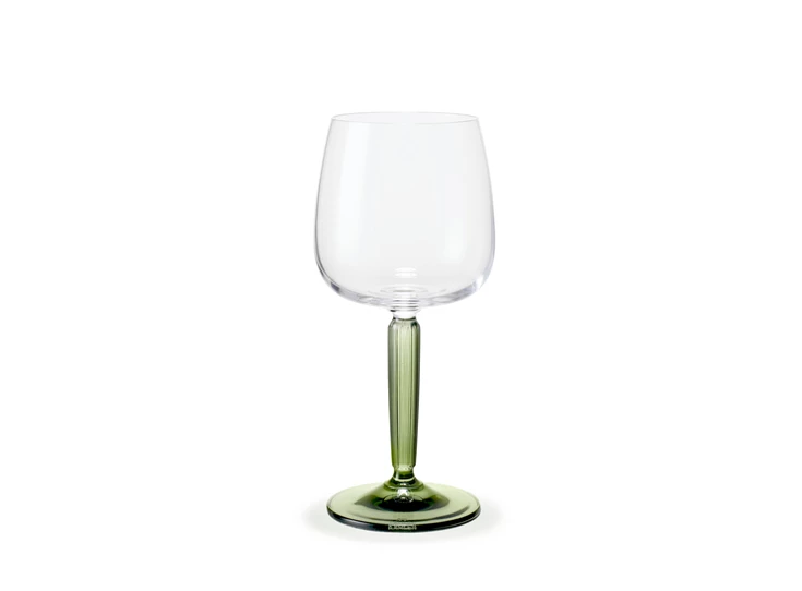 Kahler-Hammershoi-witte-wijn-glas-set-van-2-groene-voet