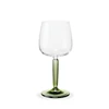 Kahler-Hammershoi-witte-wijn-glas-set-van-2-groene-voet