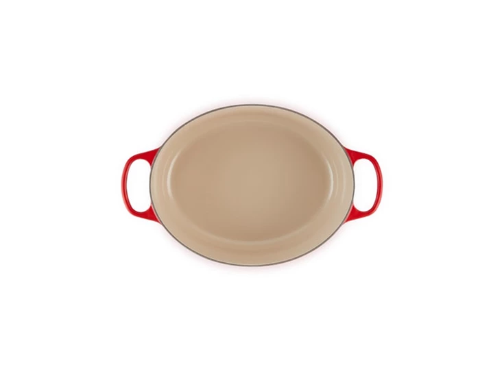 Le-Creuset-ovale-kookpot-33cm-kersenrood