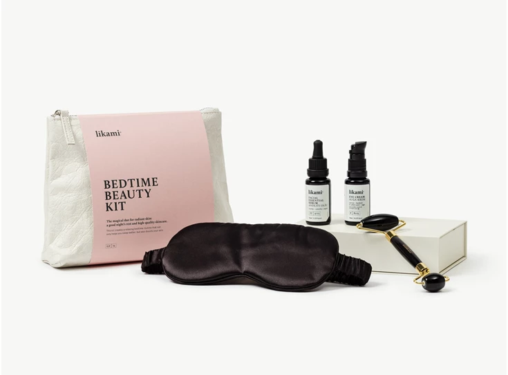 Likami-Gift-Set-bedtime-beauty-kit-bag-facial-serum-15ml-eye-cream-15ml-black-obsidian-facial-liftin