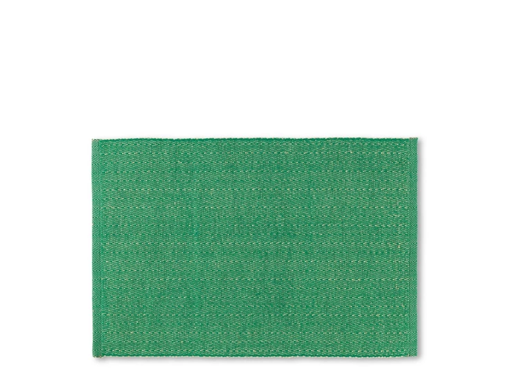 Lyngby-Herrringbone-placemat-43x30cm-groen