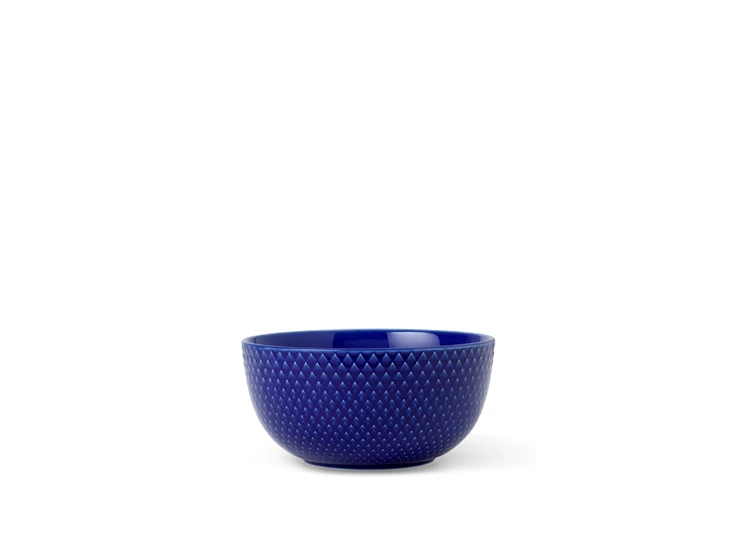 Lyngby-Porcelain-Rhombe-Color-bowl-D13cm-donkerblauw