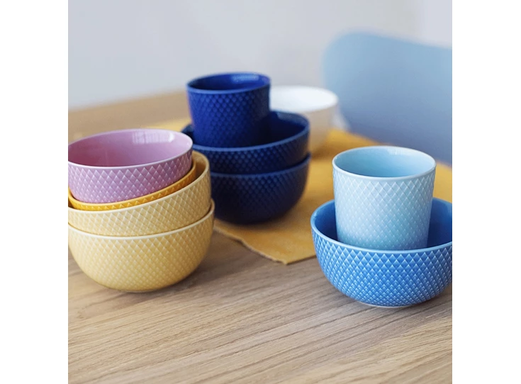Lyngby-Porcelain-Rhombe-Color-bowl-D13cm-sand