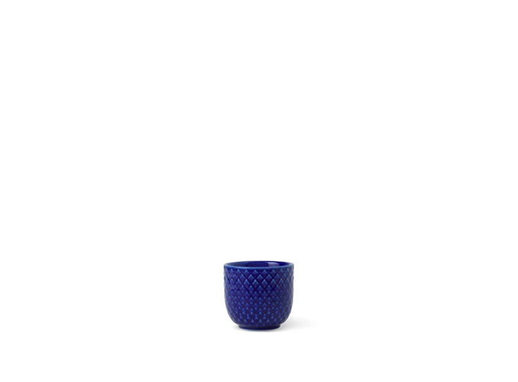 Lyngby-Porcelain-Rhombe-Color-eierdop-D5cm-donkerblauw