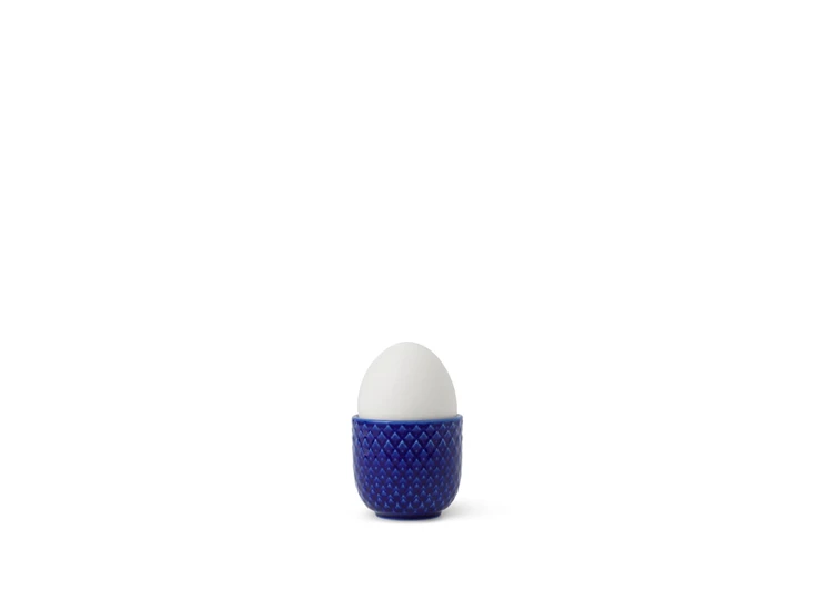 Lyngby-Porcelain-Rhombe-Color-eierdop-D5cm-donkerblauw