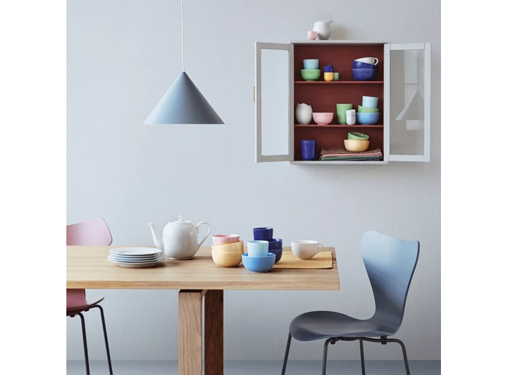 Lyngby-Porcelain-Rhombe-Color-eierdop-D5cm-rose