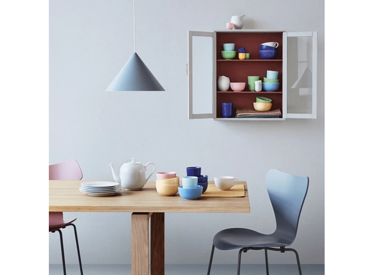Lyngby-Porcelain-Rhombe-Color-eierdop-D5cm-rose