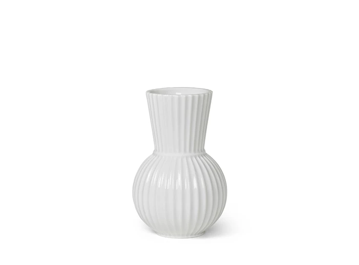 Lyngby-Porcelain-Tura-vaas-H18cm-wit