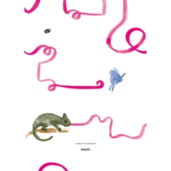 Mado-All-The-Way-To-Paris-Charlie-The-Chameleon-50x70cm