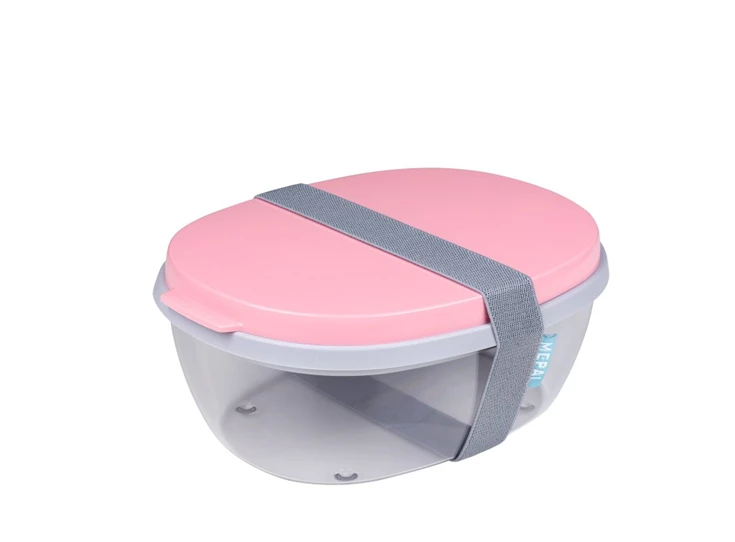 Mepal-Ellipse-saladebox-1300-600ml-nordic-pink