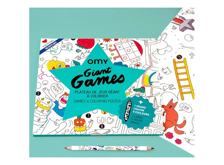 Omy-kleurposter-70x100cm-Games-potlood