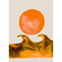 Paper-Collective-Loulou-Avenue-Sunset-Waves-30x40cm