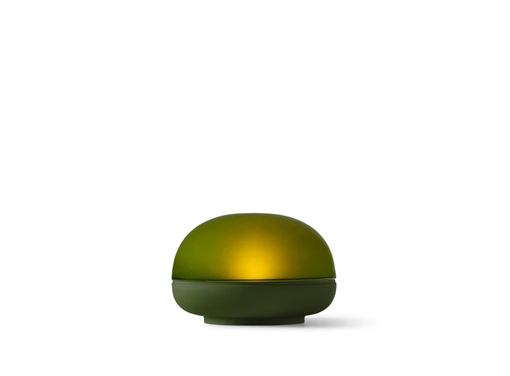 Rosendahl-Soft-Spot-led-tafellamp-D11cm-olive-green