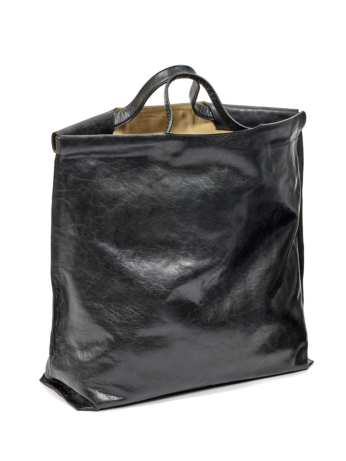 Serax Bea Mombaers shopper bag 40x14.5x41cm zwart Dhondt leef mooi