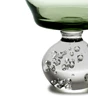 Serax-Bela-Silva-Eternal-glas-op-voet-M-D92cm-H10cm-groen