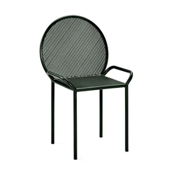 Serax-Jose-Levy-Fontainebleau-stoel-met-armleuning-H82cm-donkergroen
