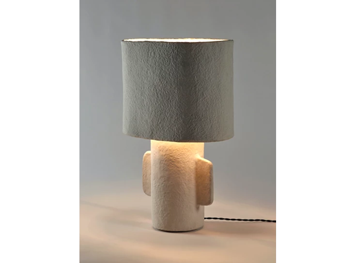 Serax-Marie-Michielssen-papier-mache-beige-tafellamp-H54cm