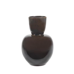 Serax-Pascale-Naessens-Pure-vaas-M-D28cm-H45cm-bruin-zwart