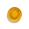 Serax-Yotam-Ottolenghi-Feast-serveerschotel-S-35x354cm-sunny-yellow-swirl-dots-zwart