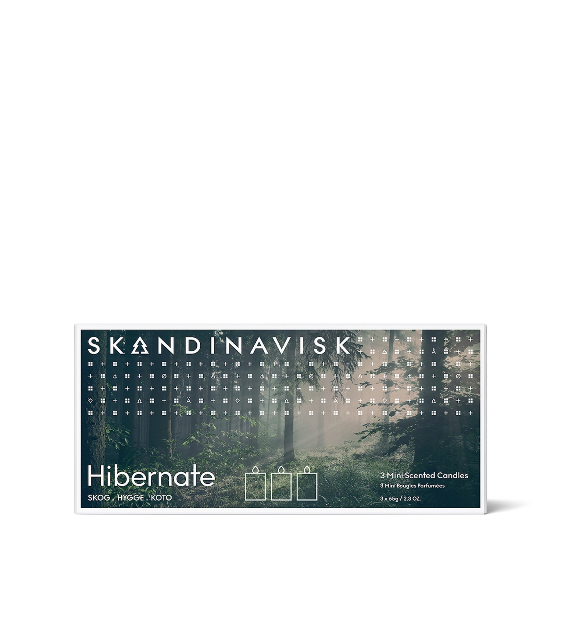 Skandinavisk-Hibernate-geurkaars-giftset-Skog-Hygge-Koto