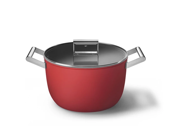 Smeg-kookpot-met-deksel-D26cm-77L-rood