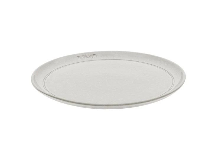 Staub-Ceramic-plat-bord-D26cm-white-truffle