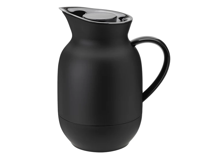 Stelton-Amphora-thermos-1L-soft-black