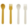 Trixie-PLA-bestek-mustard-set-van-4-2x-lepel-2x-vork