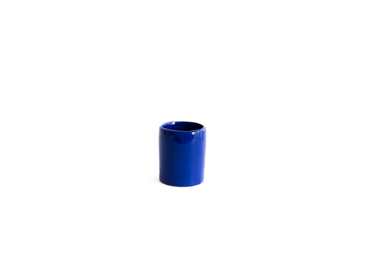 Val-Pottery-Foolish-beker-D7cm-H8cm-Mokka-blauw