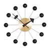 Vitra-Ball-Clock-zwartmessing-D33cm