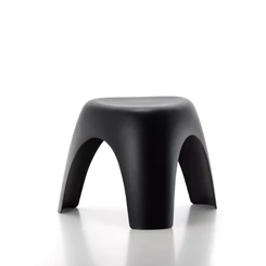 Vitra-Elephant-Stool-kruk-H37cm-zwart