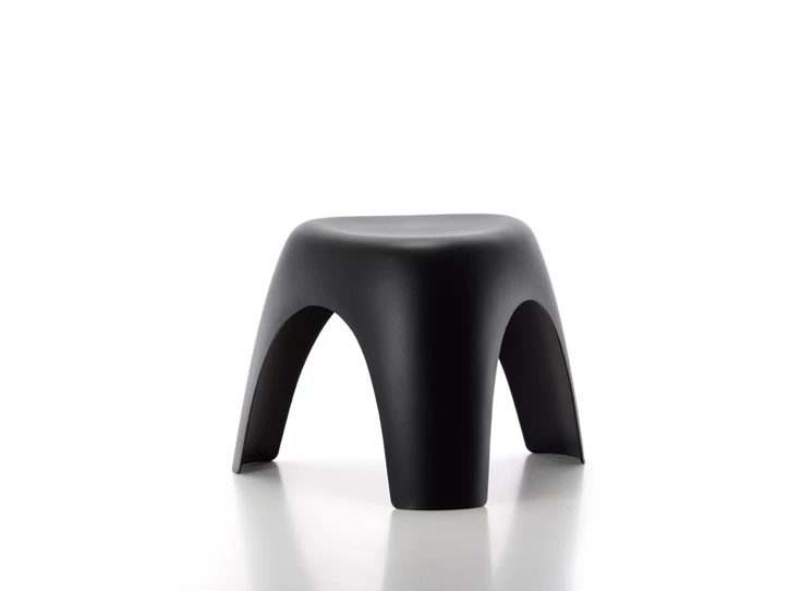 Vitra-Elephant-Stool-kruk-H37cm-zwart